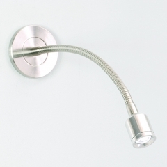 Fosso Recess Polished Nickel LED Wall Light