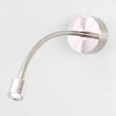 Fosso Surface Brushed Nickel LED Wall Light