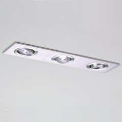 Nardo Triple LED Recessed Ceiling Light