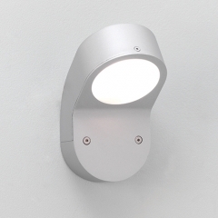Soprano Silver Low Energy Outdoor Wall Light
