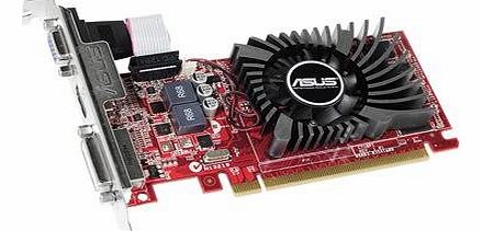 ASUS  AMD Radeon R7 240 2GB DDR3 Graphics Card (PCI Express 3.0, HDMI, DVI-D, 128 Bit, Dust-Proof Fan, ASUS GPU Tweak Utility)