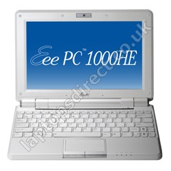 ASUS Eee PC 1000HE Netbook in White
