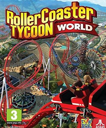 Atari RollerCoaster Tycoon World (PC DVD)