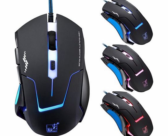 atdoshop Professional 6D 3200DPI LED Optical Wired Gaming Mouse for Pro Gamer