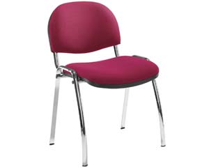 ATEN deluxe chrome side chair