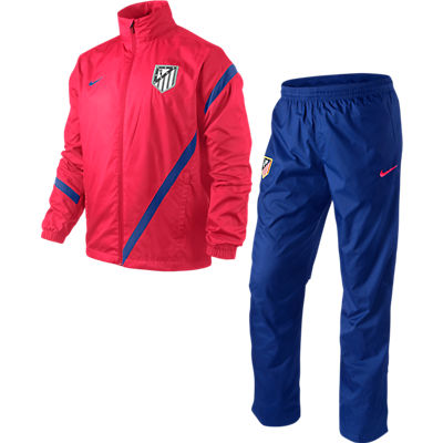 Athletico Madrid Nike 2011-12 Athletico Madrid Nike Tracksuit (Red) -