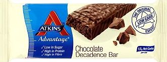 Atkins, 2041[^]10031293 Atkin Advantage Chocolate Decadence Bar - 60 g