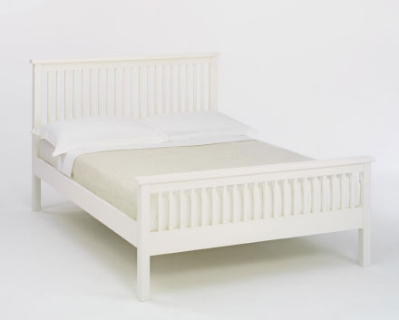Ivory Bedstead - 122cm - Small Double