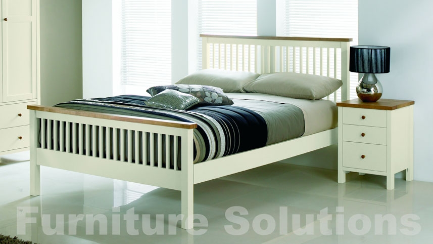 Two Tone Bedstead - 135cm - Double