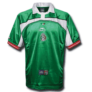00-01 Mexico Home shirt