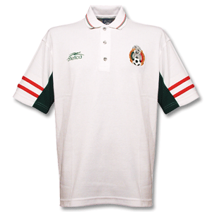 Atletica 00-01 Mexico Tipped Selected polo - White