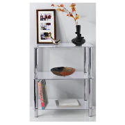 ATOM 3 Shelf Unit, Clear