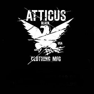 Atticus Black Eagle Hooded Top