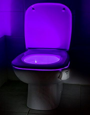 Auraglow Colour Changing LED Motion Activated Sensor Potty Training Toilet Bowl Night Light