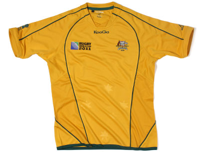 Australia Kooga Australia Rugby World Cup Shirt 2011