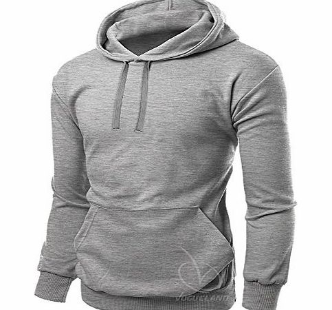 Authentic Mens Hoodies Jogging Novelty Sports Jumper Running Jacket Athletic Outdoor Exercise Fitness Football Joggars Hoody Sizes s M L XL (Medium, Heather Grey)