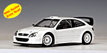AUTOart 2004 Citroen Xsara WRC Plain Body Version in White