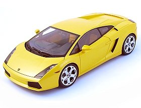 Lamborghini Gallardo (1:18 scale in Yellow)