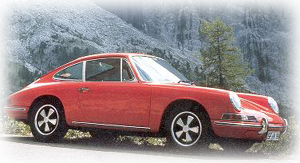 Porsche 911 1968 Red