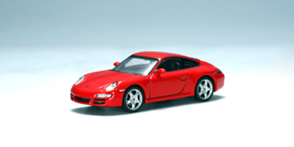 Porsche 911 (997) Carrera S in Red