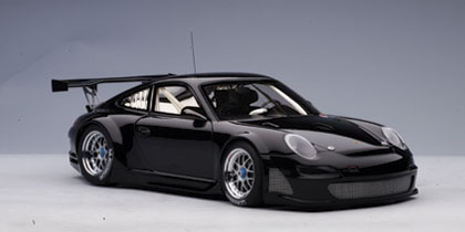 Porsche 911 997 GT3 RSR Plain Body Black