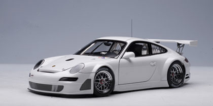 Porsche 911 997 GT3 RSR Plain Body White