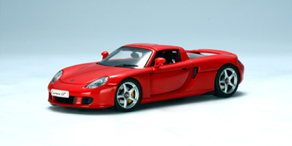 Porsche Carrera GT in Red