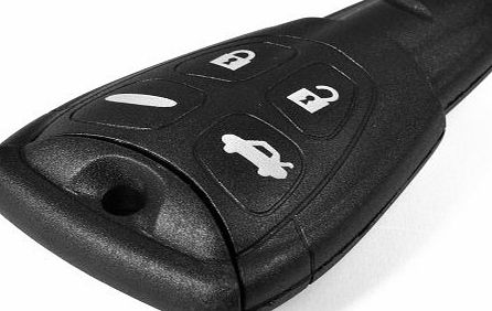 Autoknew Remote Key Case Fob for SAAB 9-3 9-5 93 95 2009 Plus Smartkey Shell 4 Button