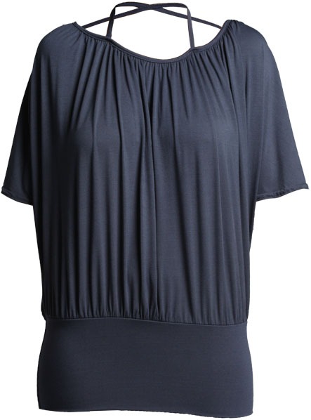 Ava cross over batwing top