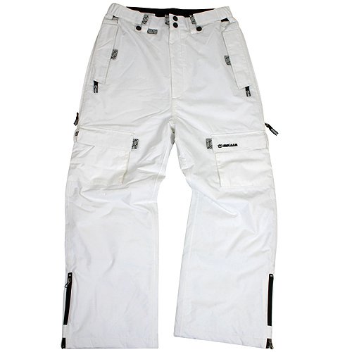 Mens Avalaan Rolid Tech Snow Pant White