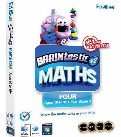 Avanquest Software BRAINtastic Version 2 Maths FOUR