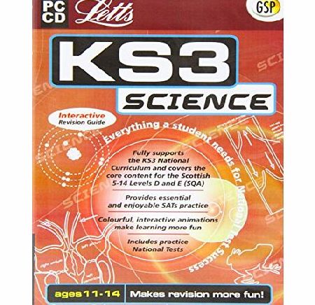 Avanquest Software Letts KS3 Science Interactive Revision Guide (Ages 11-14) (PC)