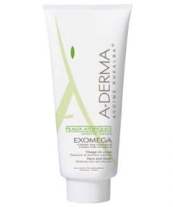 Aderma Exomega Face and Body Cream with Oat Milk 200ml
