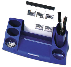 Avery DTR Desk Tidy W270xD152xH55mm Blue Ref