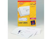 AVERY L7159 white address laser labels, 64 x