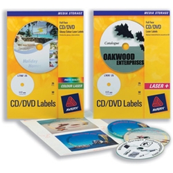 Laser CD Labels 117mm Diameter Ref L7676-25