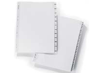 AVERY Reverse Collated A4 white dividers,