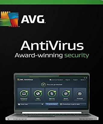 AVG AntiVirus 2016 - 1 User 2 Year (PC)