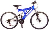 Reflex Marlin 17` Boys Dual Susp Disc Mountain Bike