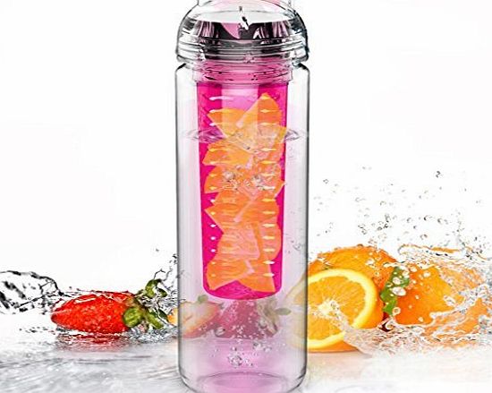 Avoin 800ml Tritan Water Fruit Infuser Bottle (Many Color Option) - BPA Free