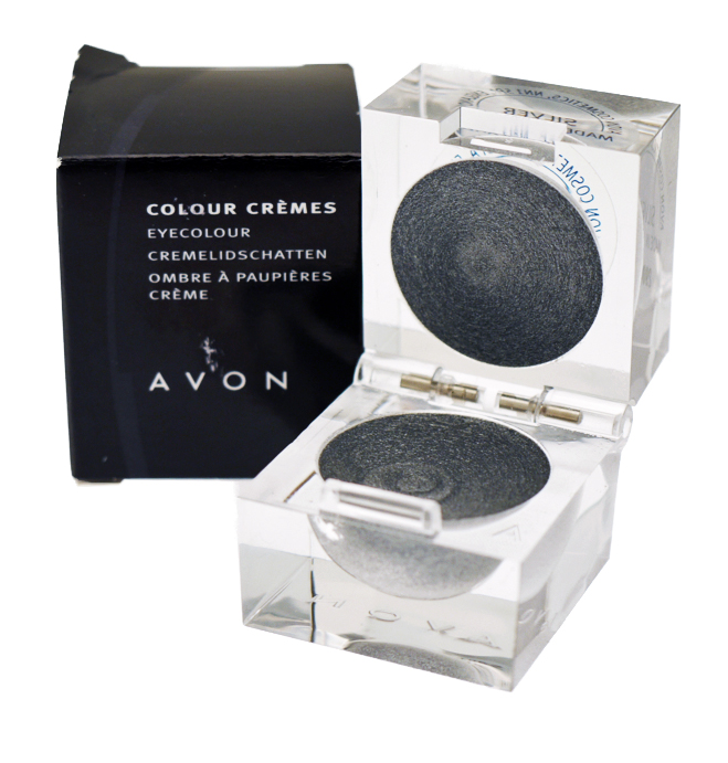 Avon Colour Creme Silver Eyeshadow
