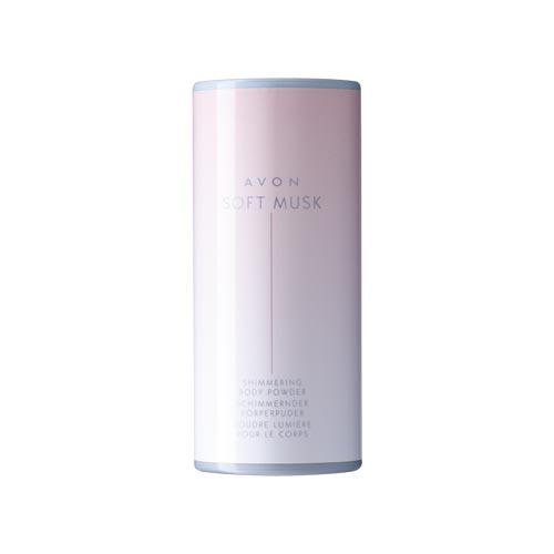 Avon Soft Musk Shimmering Body Powder