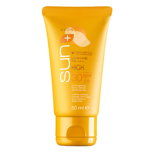 Avon Sun Moisturising Sensitive Face Cream SPF30