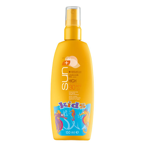 avon Sun Turquoise Kids Sun Spray SPF30