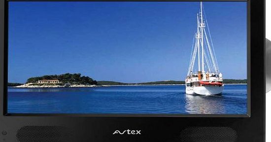 Avtex LCD TV/DVD/CD/PVR All In 1 Combi - Black