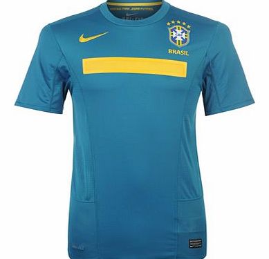 Nike 2011-12 Brazil Nike Copa America Away Shirt (Kids)