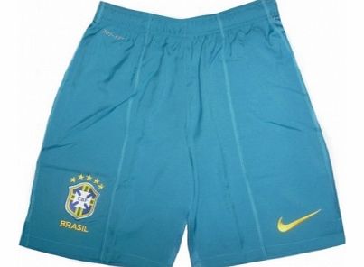 Nike 2011-12 Brazil Nike Copa America Away Shorts