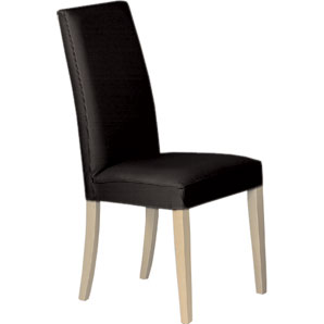 AXIS Leather Dining Chair- Black