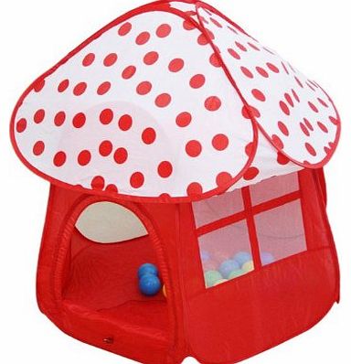 Sunnycat Pretty Baby & Kids Play Tent House - Mushroom-Shape, Gift Idea