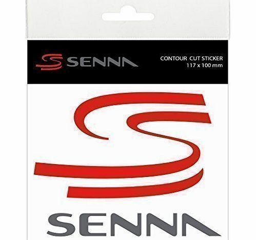 Ayrton Senna Sticker Ayrton Senna Double